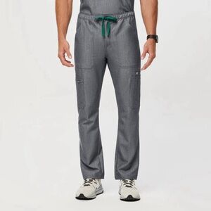 FIGS Cairo Cargo Scrub Pants Mens XL Graphite Gray Technical Collection Workwear
